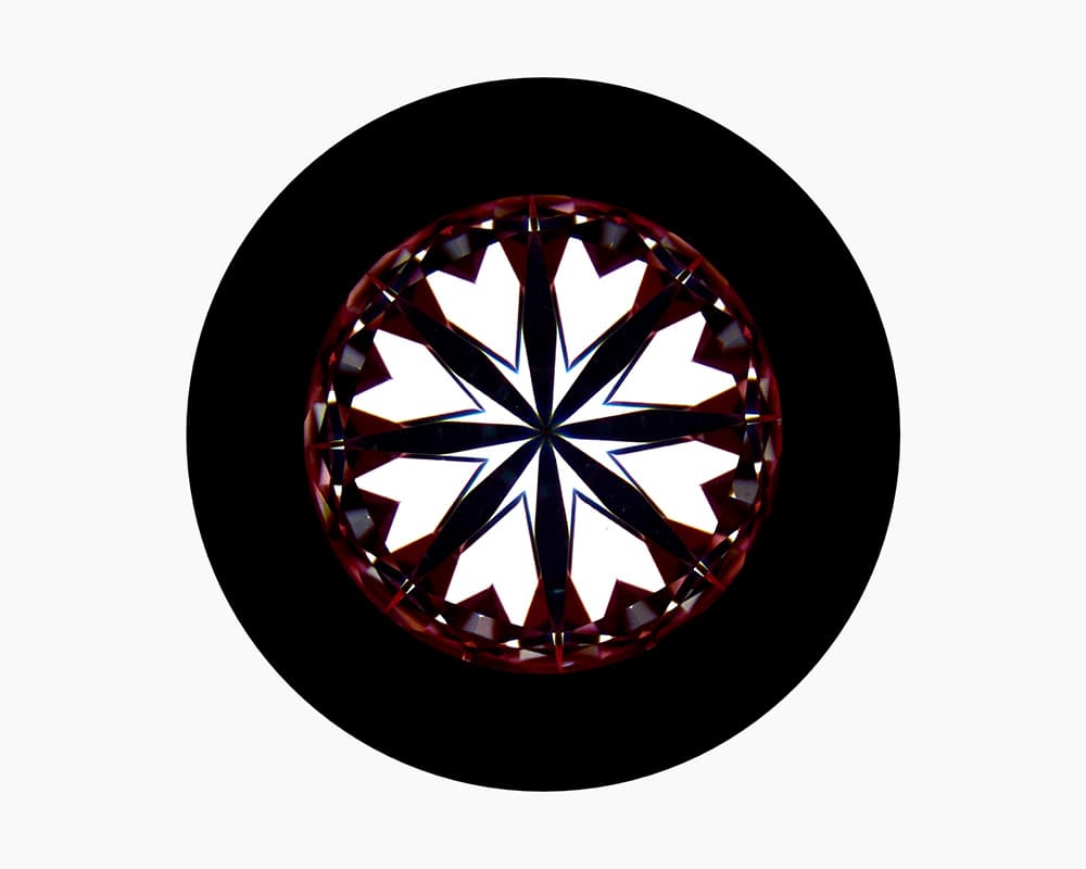 Hearts image of 1.42ct Super Ideal Hearts & Arrows Round Diamond