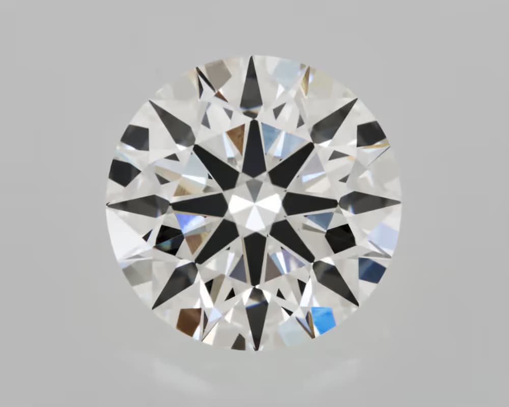 360° view of 1.53ct Super Ideal Hearts & Arrows Round Diamond