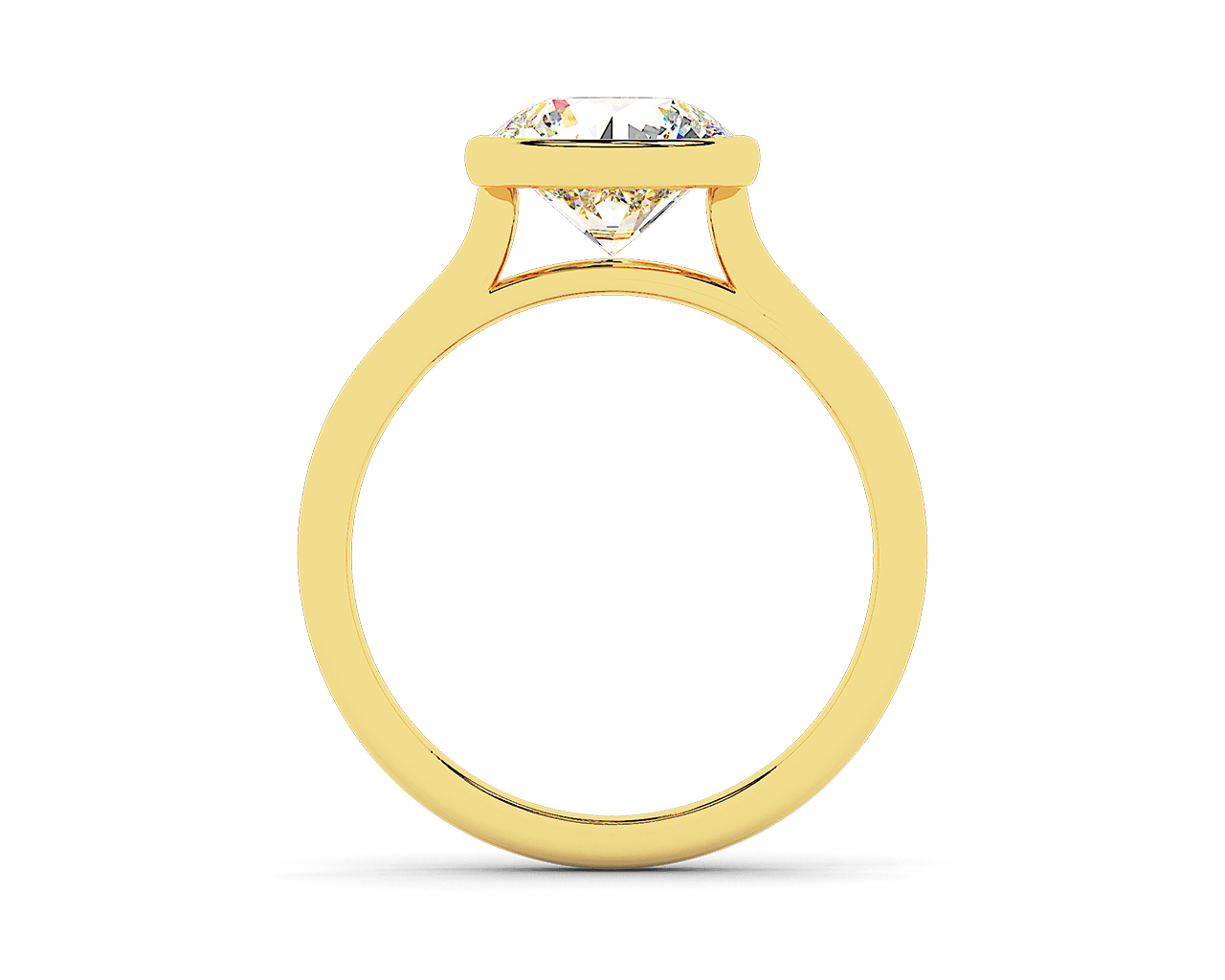 The Greta Bezel Solitaire